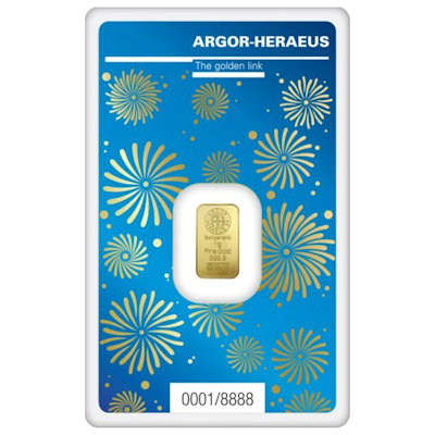 Goldbarren - Lunar Jahr des Hasen 2023 - 1g Gold