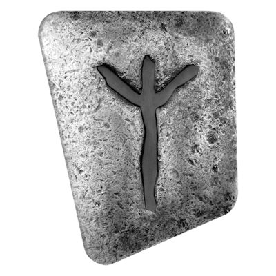 Germania Mint - Guss Silberbarren Runes Collection: Algiz - 1 Oz Silber
