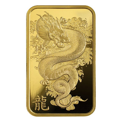 Goldbarren - PAMP Lunar Jahr des Drachen 2024 - 1 Oz Gold