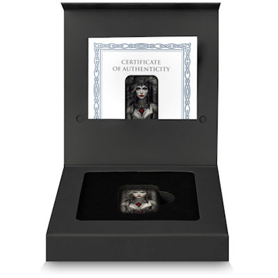 Germania Mint - Guss Silberbarren Goddesses: Freyja (1.) - 2 Oz Silber