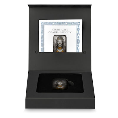 Germania Mint - Guss Silberbarren Goddesses: Gullweig (3.) - 2 Oz Silber