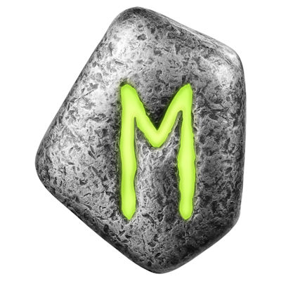Germania Mint - Guss Silberbarren Runes Collection: Ehwaz - 1 Oz Silber