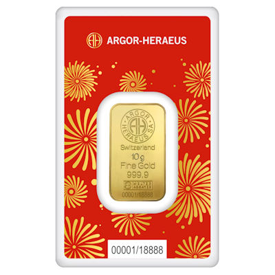 Goldbarren - Lunar Jahr der Schlange 2025 - 10g Gold