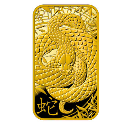 Goldbarren - Lunar Jahr der Schlange 2025 - 1 Oz Gold