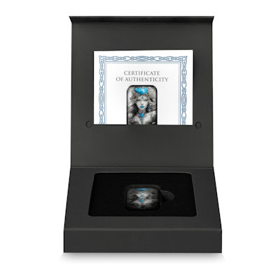 Germania Mint - Guss Silberbarren Goddesses: Nerthus (6.) - 2 Oz Silber