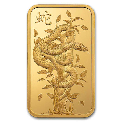 Goldbarren - PAMP Lunar Jahr der Schlange 2025 - 1 Oz Gold