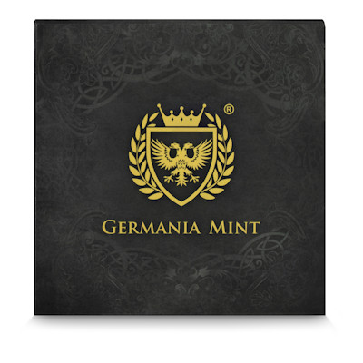 Germania Mint - Guss Silberbarren Gods: Widar (4.) - 2 Oz Silber