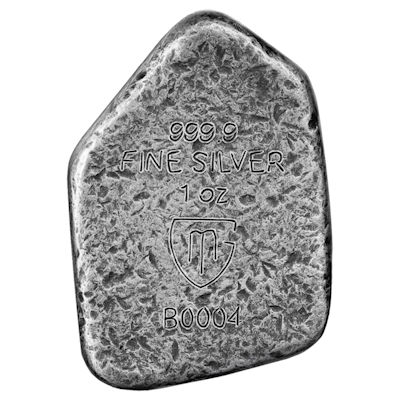 Germania Mint - Guss Silberbarren Runes Collection: Ingwaz - 1 Oz Silber