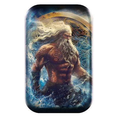 Germania Mint - Guss Silberbarren Gods: Njörðr (6.) - 2 Oz Silber