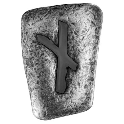 Germania Mint - Guss Silberbarren Runes Collection: Naudiz - 1 Oz Silber