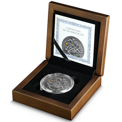 Germania Mint - 10 Mark Ragnarök: Loki & Heimdall 2025 - 2 Oz Silber HighRelief