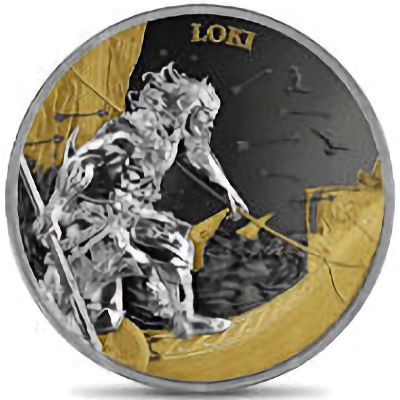 Germania Mint - 2x5 Mark Ragnarök: Loki & Heimdall Geminus 2025 - 2x1 Oz Silber Black