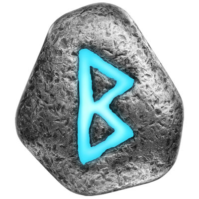Germania Mint - Guss Silberbarren Runes Collection: Berkanan - 1 Oz Silber