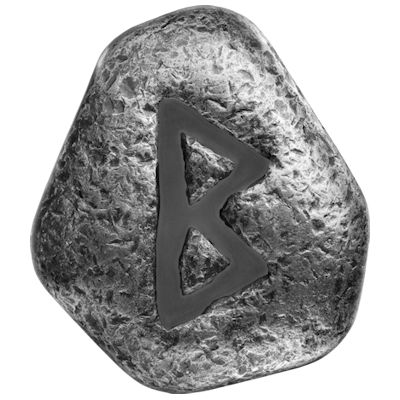Germania Mint - Guss Silberbarren Runes Collection: Berkanan - 1 Oz Silber