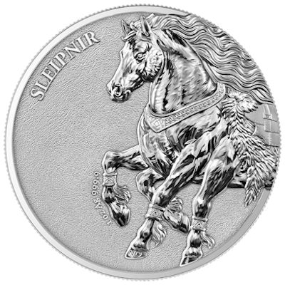Germania Mint - 5 Mark Germania Beasts: Sleipnir 2026 - 1 Oz Silber