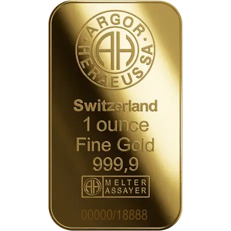 Goldbarren - Argor-Heraeus Lunar Jahr der Ziege 2027 - 1 Oz Gold